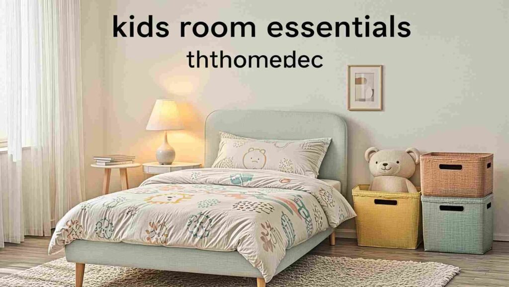 kids room essentials ththomedec