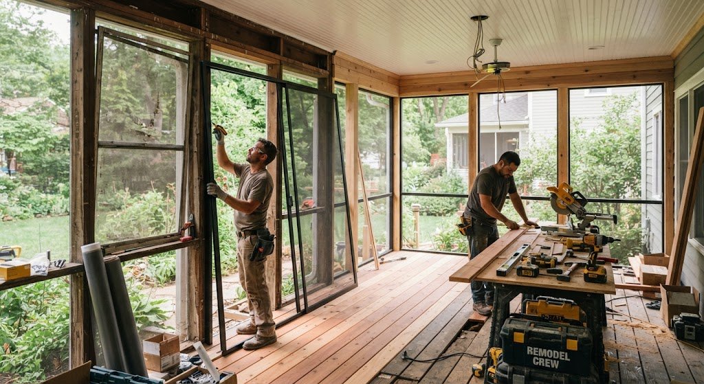How to Remodel a Screened Porch