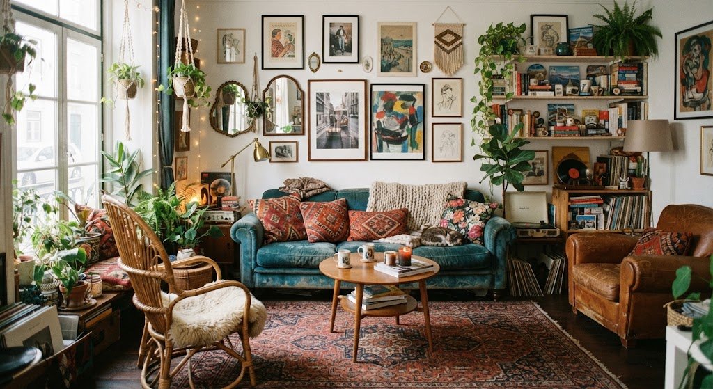eclectic interior design
