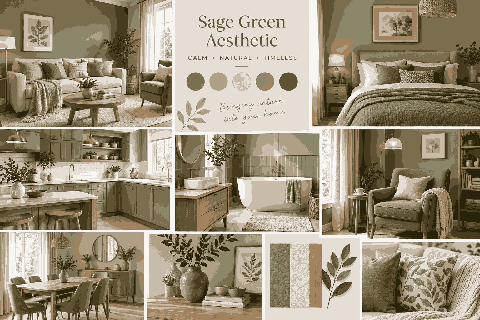 Sage Green Aesthetic: