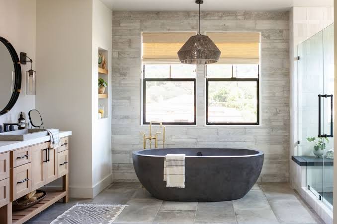 Bathroom Wall Accent Ideas